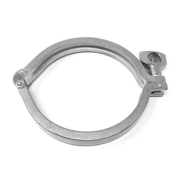 Double, Hinge Sch. 5 Clamp 4.0" (13MHHVM-4.0-S); Replaces Alfa Laval Part# 270267